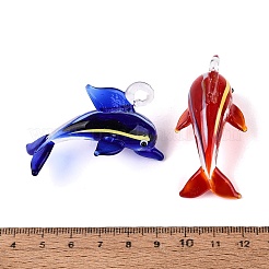 Pendentifs vernissées manuelles&nbsp;LA-N048-22