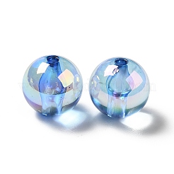 Placcatura uv perline acriliche iridescenti arcobaleno&nbsp;TACR-D010-01C