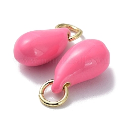 Charms del esmalte de bronce&nbsp;KK-R148-07G-03