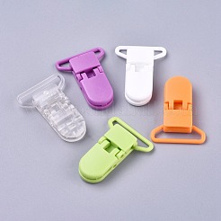 Umweltfreundliche PC-Schnullerclips aus Kunststoff&nbsp;AJEW-K010-01