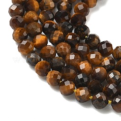 Natürlichen Tigerauge Perlen Stränge&nbsp;G-A129-3mm-C02