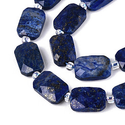 Natürlicher Lapislazuli Perlenstränge&nbsp;G-T139-68