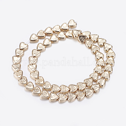 Non magnetici perle ematite sintetico fili&nbsp;G-P338-21A-8mm-KCG