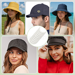 Bordo in plastica per cappelli con visiera&nbsp;DIY-WH0060-83