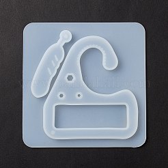 DIY Anhänger Silikonformen in Feder- und Griffform&nbsp;LS-DIY-F114-13