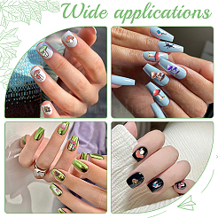 Adesivi per nail art in plastica con funghi&nbsp;MRMJ-WH20004-07