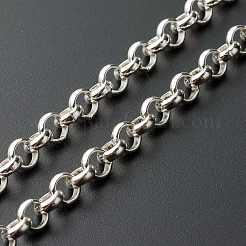 Colliers à chaîne rolo en acier inoxydable 304&nbsp;NJEW-JN03542