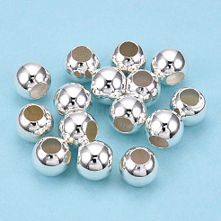 925 cuentas de plata esterlina&nbsp;STER-S002-12A-7mm