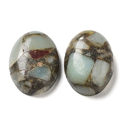Cabochoni sintetici amazoniti&nbsp;G-L502-18x25mm-09A