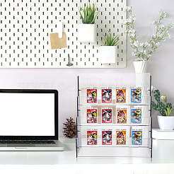 3-stöckige Acryl-Display-Riser-Ständer&nbsp;ODIS-WH0086-076B