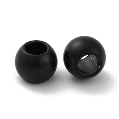 201 Edelstahl-Europäische Perlen&nbsp;STAS-N020-03-10mm-EB