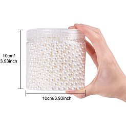 Perle tonde in plastica imitazione perla in abs&nbsp;PH-MACR-F033-8mm-24
