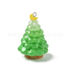 Anhänger aus undurchsichtigem Harz zum Thema Weihnachten&nbsp;LS-RESI-I336-01P-01