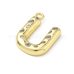 Pendentifs en laiton zircon cubique transparent&nbsp;KK-I476-02G-U