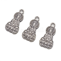 Pendente in lega stile tibetano&nbsp;PALLOY-K1363-AS-NR