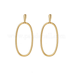 Ohrstecker aus 304 Edelstahl&nbsp;STAS-OY003-62G