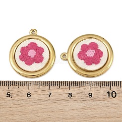 Pendentifs en acier inoxydable 304 et brodés&nbsp;SA-CBA1ED9-11G