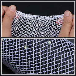 Lange Handschuhe aus Polyesternetz&nbsp;AJEW-WH20020-003A