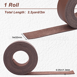 Tissu en cuir d'unité centrale&nbsp;AJEW-WH0034-88B-02
