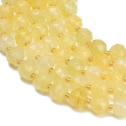 Colliers de perles en verre imitation jade teintées&nbsp;GL-Z001-02A-14