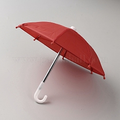 Mini parapluie de poupée en polyester&nbsp;AJEW-WH0314-462C