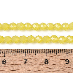 Nachahmung Jade Glasperlen &nbsp;GLAA-T028-4mm-11J
