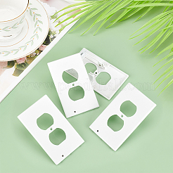 Abdeckplatte für 1-fach-Steckdosen aus Kunststoff&nbsp;KY-WH0046-97