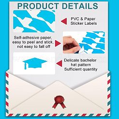 Aufkleber aus PVC und Papier&nbsp;DIY-WH0308-219A