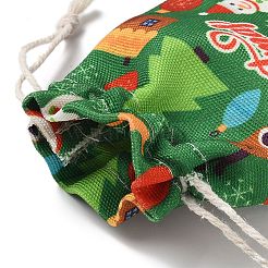 Aufbewahrungsbeutel aus Stoff mit weihnachtlichem Motiv&nbsp;ABAG-F010-02A-02