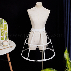 Falda de aro con enagua de alambre de poliéster y plástico para vestido de novia y vestido de gala&nbsp;DIY-WH0504-799A