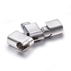 Fermoirs magnétiques en acier inoxydable 304 résistant au ternissement avec emembouts collées&nbsp;STAS-E440-41P