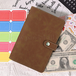 Fundas rectangulares de cuero sintético para cuadernos de hojas sueltas&nbsp;AJEW-WH20060-88B