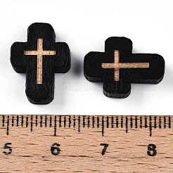 Des perles en bois naturel&nbsp;WOOD-N016-66B-01