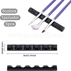 5 supporto portapenne per nail art in plastica a 5 colori e 5 griglie&nbsp;MRMJ-FG0001-10