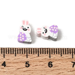 Perline di argilla polimerica fatte a mano di Pasqua&nbsp;CLAY-A006-01B