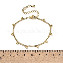 Glieder- und Bettelarmbänder aus 304er Edelstahl für Damen&nbsp;BJEW-Z133-03G