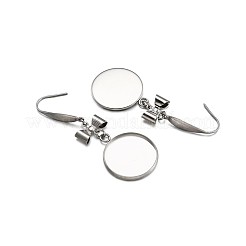 Ganchos para pendientes de acero inoxidable quirúrgico 316&nbsp;STAS-TAC0001-01C