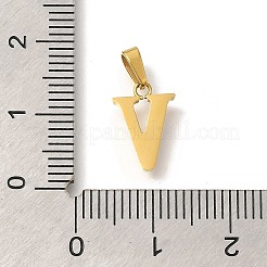 Pendentifs en acier inoxydable 304 avec micro-pavé de zircone cubique et placage ionique (IP)&nbsp;STAS-H228-02G-05