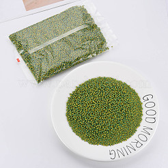 8/0 zweifarbige opake Glasperlen&nbsp;SEED-T006-01B-A05