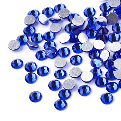 Cabochons de strass dos plat en verre&nbsp;RGLA-S002-16SS-02