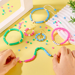 100 g handgefertigte Perlen aus Polymer-Ton&nbsp;CLAY-TA0001-77C