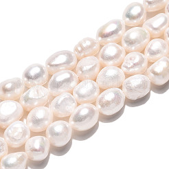 Natürliche kultivierte Süßwasserperlenperlenstränge&nbsp;PEAR-N028-07