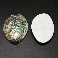 Paua ovale cabochons shell&nbsp;BSHE-M020-07
