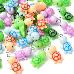 40pcs 5 Arten undurchsichtige Harzanhänger&nbsp;RESI-CJ0003-56