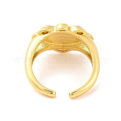 Offene Manschettenringe aus Messing&nbsp;RJEW-U009-20G
