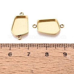 Cabochon-Fassungen für Verbindungsstücke aus Edelstahl 304&nbsp;STAS-Q113-38G