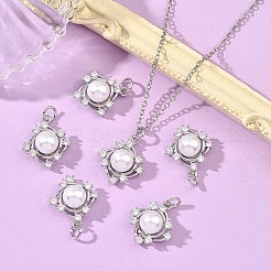 Shegrace Messing-Anhänger mit klarem Zirkonia-Pavé&nbsp;XGRQ4D909-663P