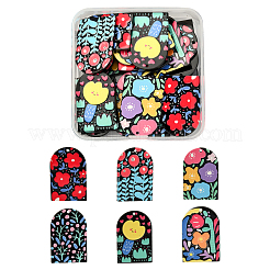24pcs 6 colgantes de acrílico impresos en relieve estilo&nbsp;SACR-CJ0001-13