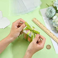 Boîtes de rangement cadeaux pliables en PVC&nbsp;CON-WH0110-57A
