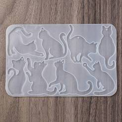 Katzenform DIY Anhänger Silikonformen&nbsp;DIY-A061-05